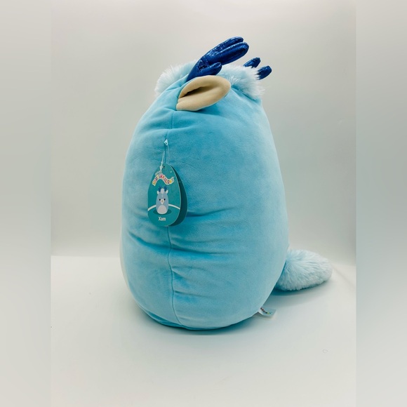 Squishmallows 16 inch Xam The Aqua Kirin Kellytoy - Picture 2 of 2